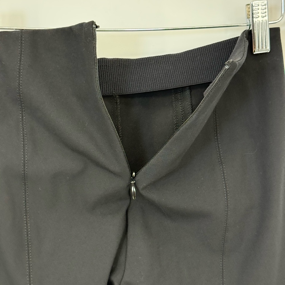 NWT Rag & Bone Simone Flare Black Pants Pull On Stretchy Seamed Size 2 Career - Picture 10 of 13